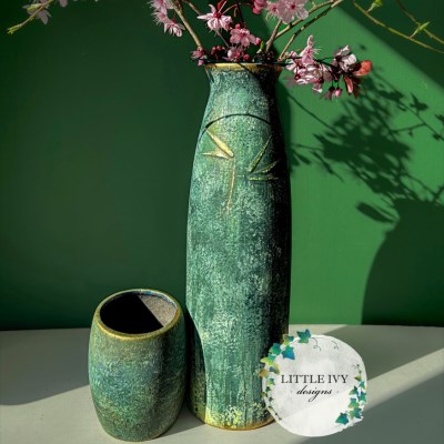 Japanese water garden vase