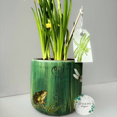 Pond plant pot
