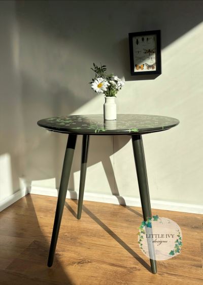Feverfew and Flutters 1960s Coffee Table